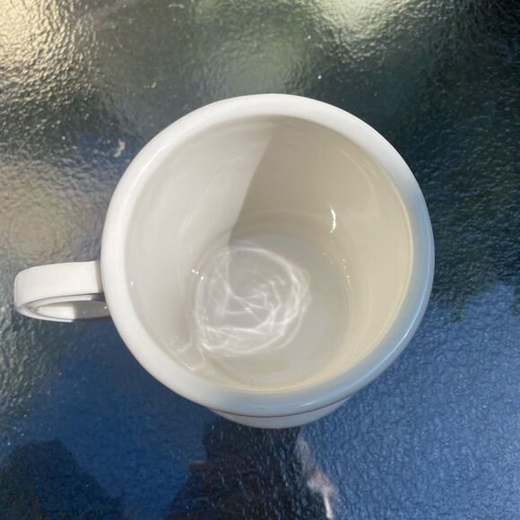 Anthropologie Letter M Mug Ceramic Alphabet Cup - Picture 4 of 4